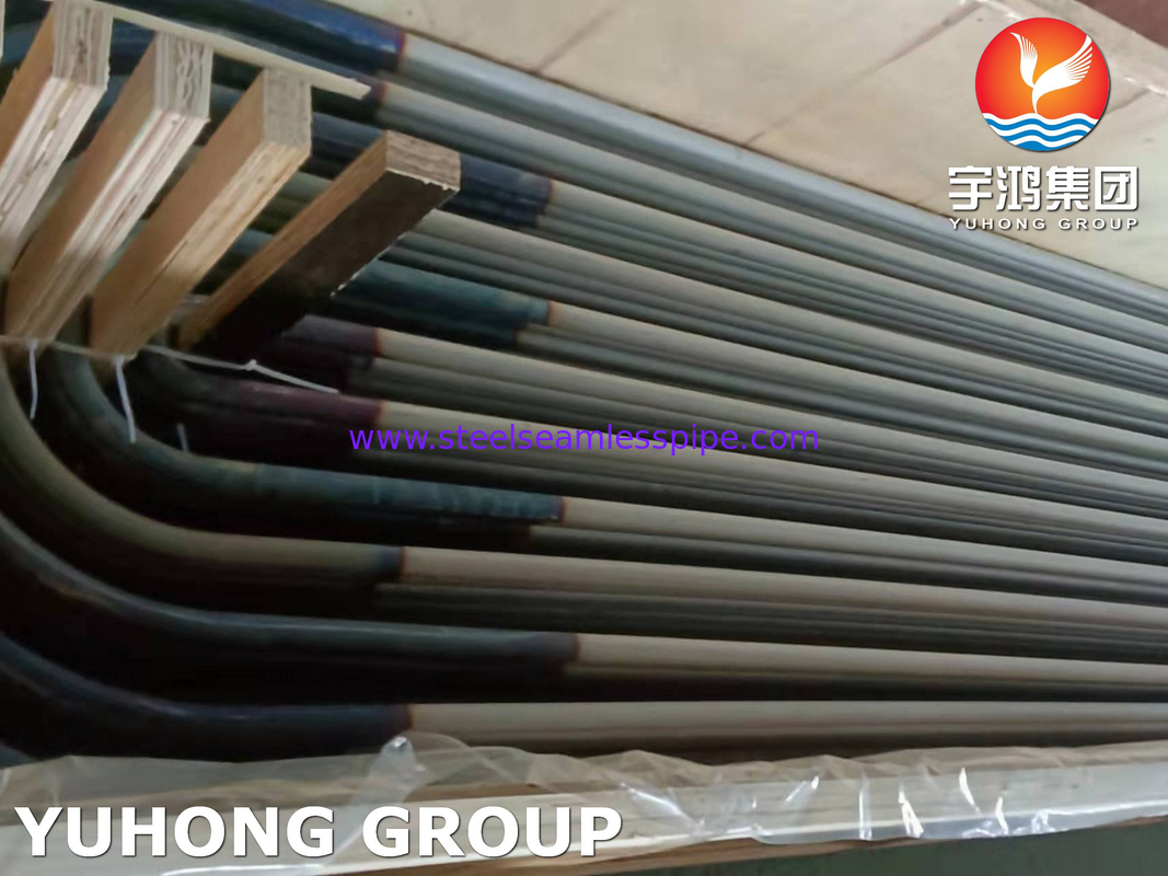 ASTM A213 TP317L Stainless Steel U Bend Tube Heat Exchanger Tube 100% ET UT