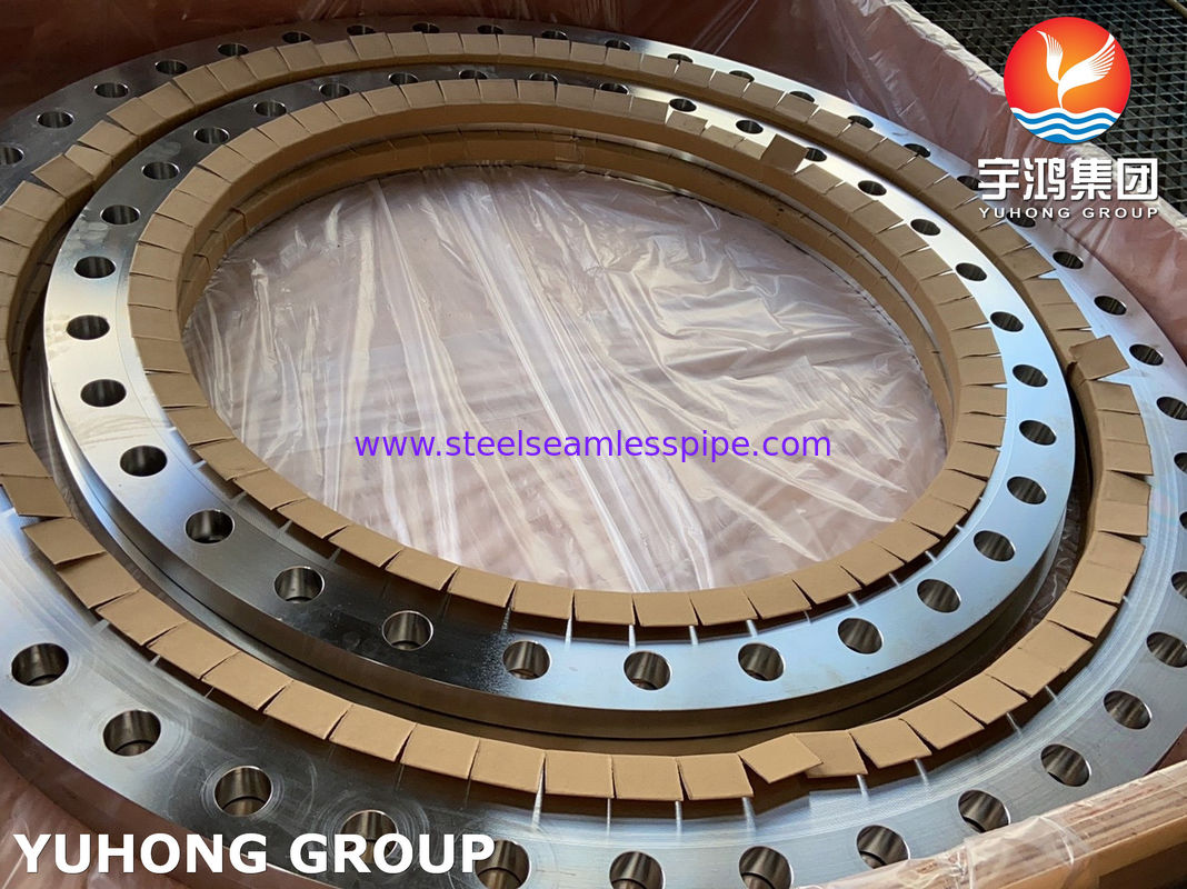ASTM A240 Alloy 904L / UNS N08904 AWWA C207 Ring Type Flange for Waterworks Service