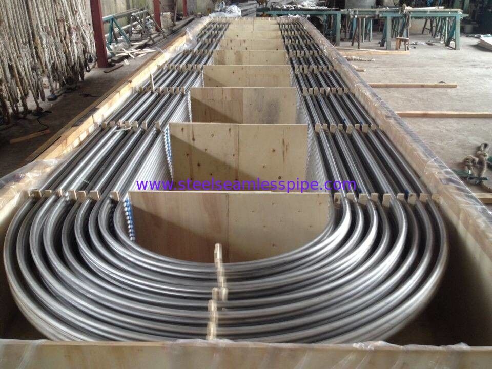 Stainless Steel U Bend Tube ASME SA213/SA213M-2013 TP316Ti 19.05 mm  x 1.65 mm x 6096mm Min Wall Thickness