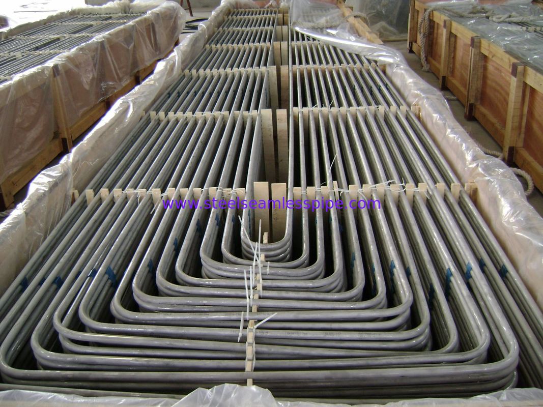 Stainless Steel U Bend Heat Exchanger Tube TP304 Material Stable