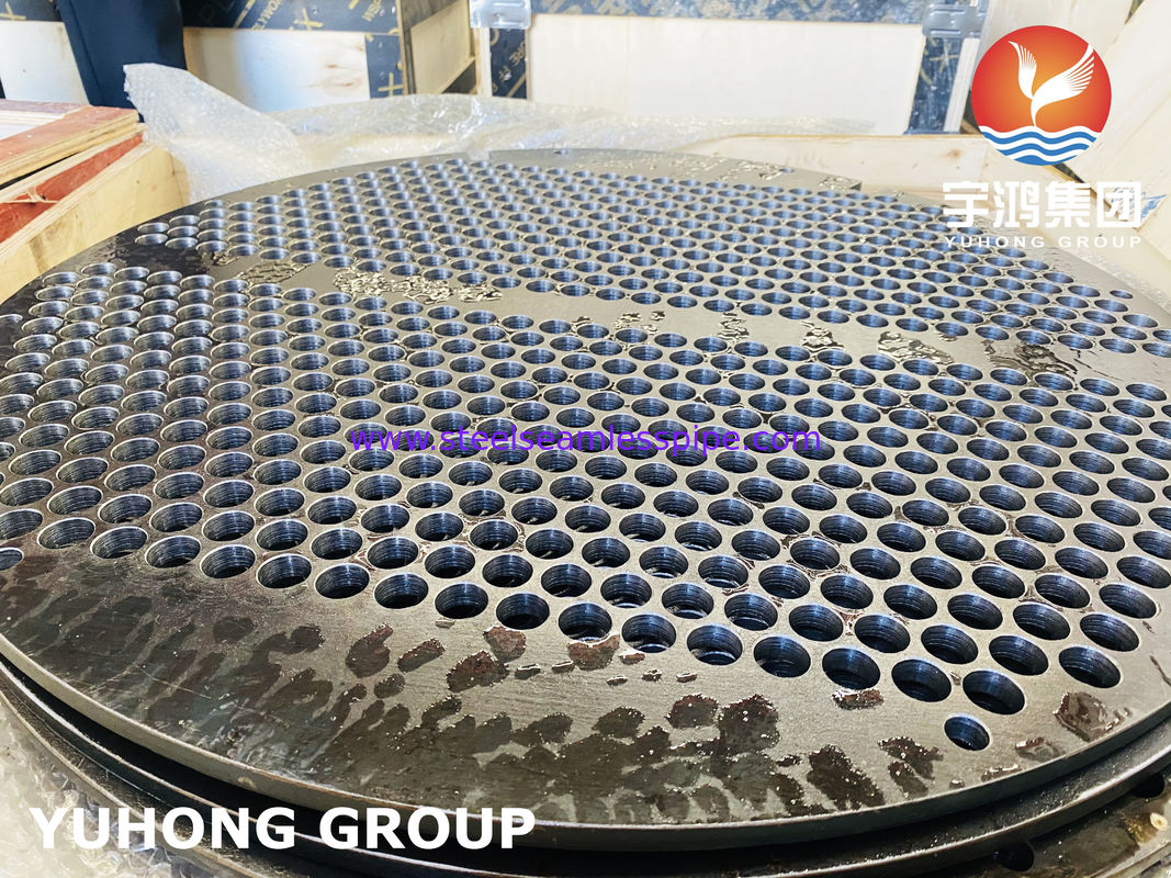 ASME SA36 Baffle Plate For Pressure Vessel / Boiler / Mobadel