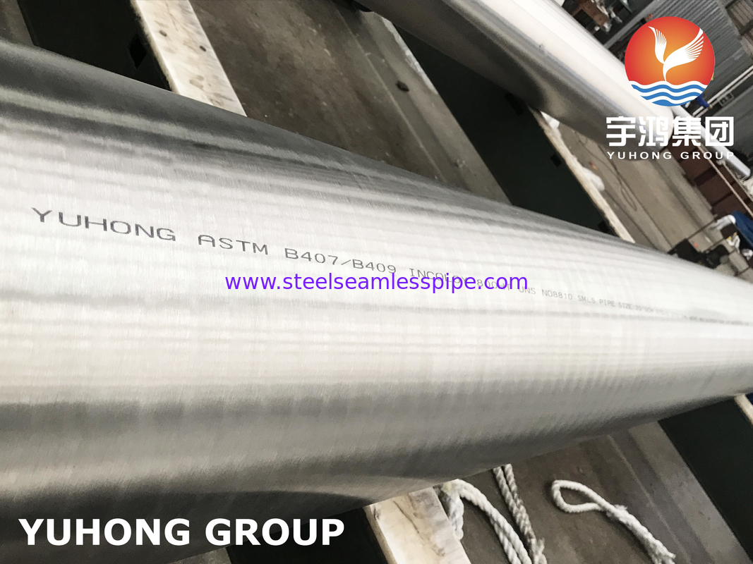ASTM B407 Incoloy 800HT / UNS NO8811 Seamless Pipe Nickel Alloy