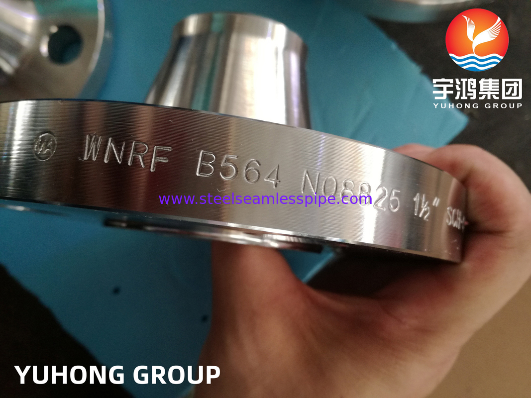 Nickel Alloy Steel flanges B564 N08825 WNRF Flange 1 1/2'' SCH40,Slip On Flange,Sttel Flange