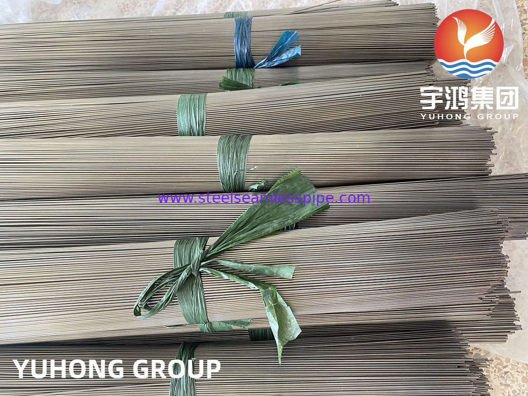 Stainless Steel Capillary Tube Bright Annealed  ASTM A213 / ASTM A269 TP304/304L TP316/316L 19.05 X 1.65 X 6096MM