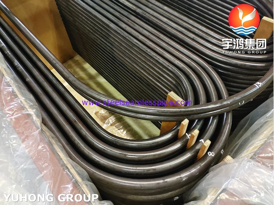 ASTM A213 T9 Alloy Steel Seamless U Bend Tube Heat Exchanger Tubing