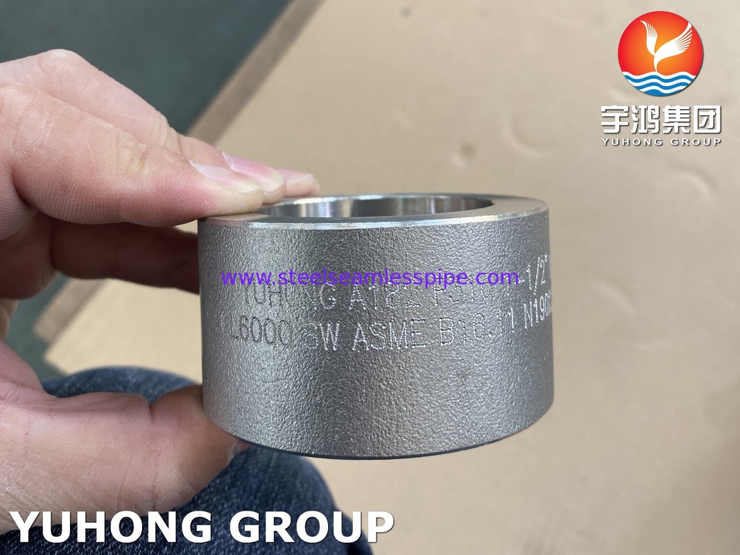 ASTM A182 F316 Coupling Forged Fitting B16.11 Oil Gas Cooling Water System