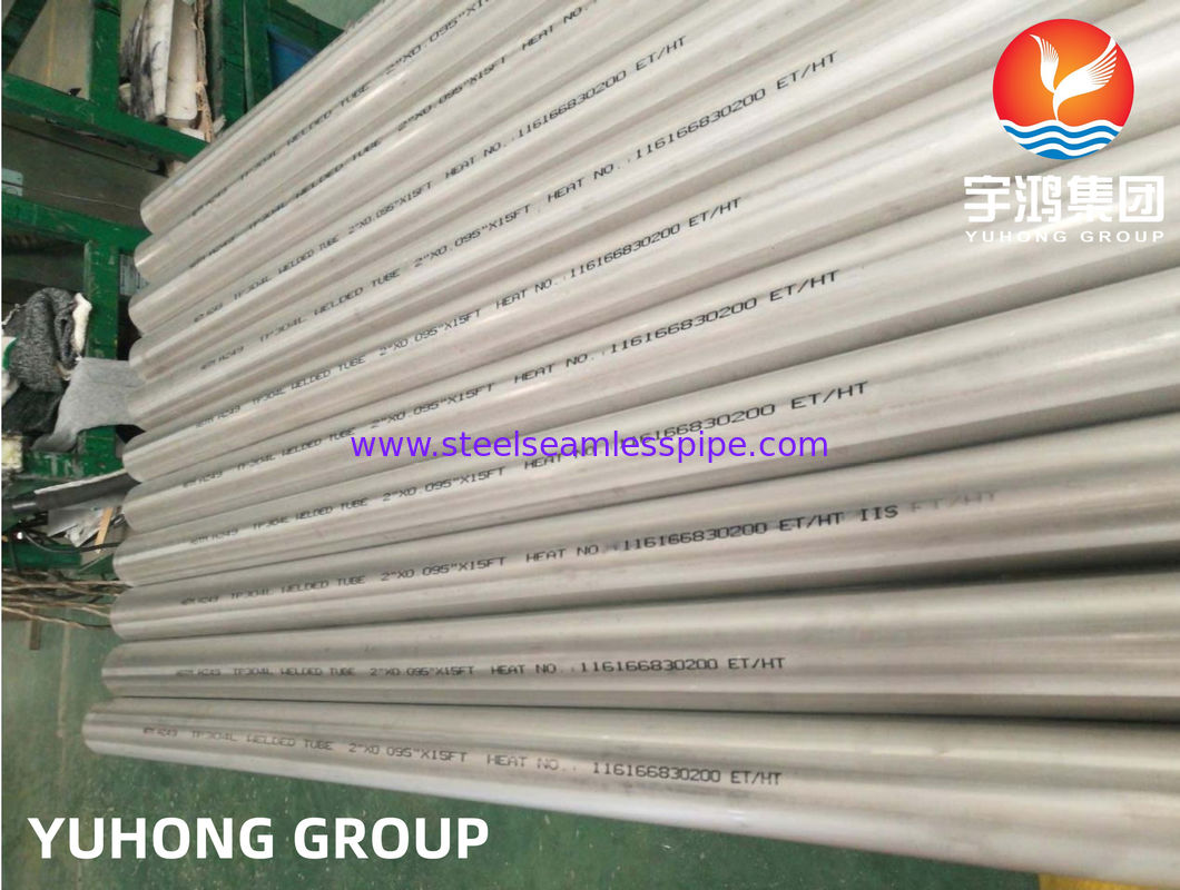 ASTM A213 ASME SA213  TP304 / 304L/TP316 /TP316L Stainless Steel  Heat Exchanger Tube  Pickled And Annealed Surface Seamless Tube