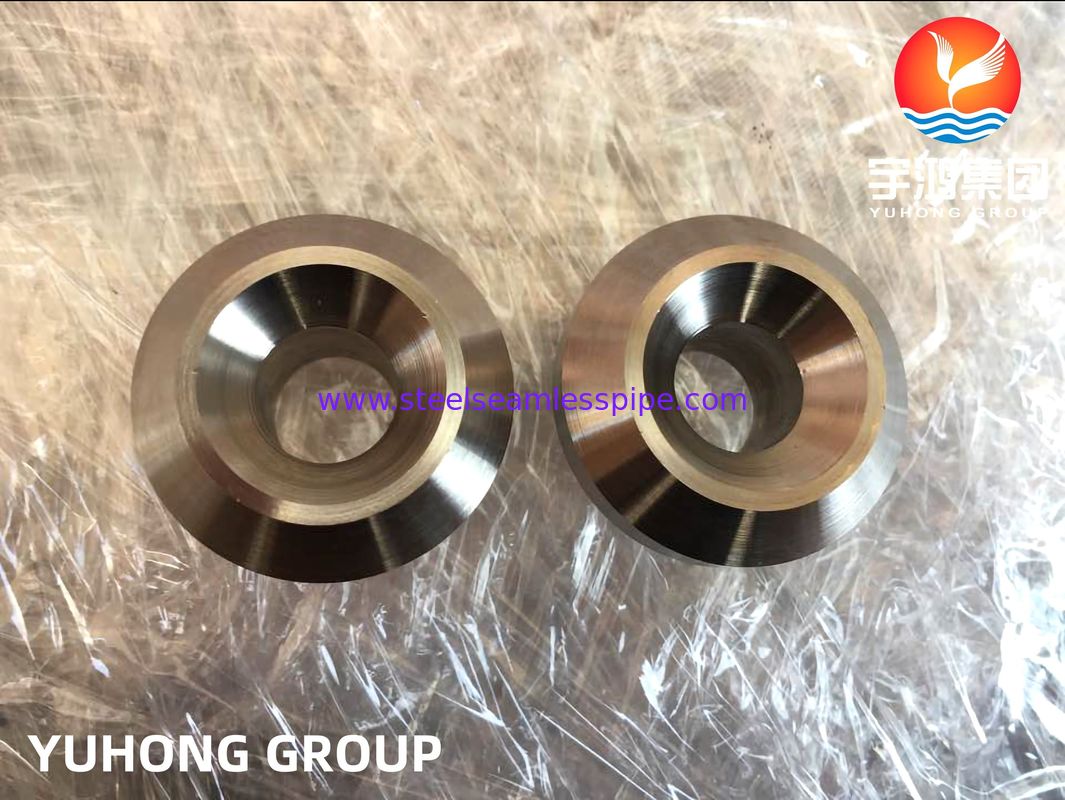 A182 F55 / S32760 Weldolet Super Duplex Forged Fitting, MSS SP-97 Branch Connection For Desalination Plants