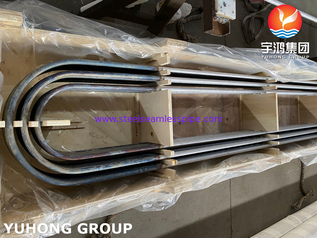 Duplex Steel SMLS U Bend Tube ASME SA789 UNS S32205 Heat Exchanger
