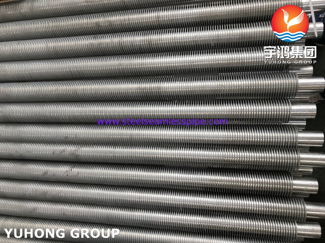 Extruded Fin Tube TP304 Stainless Steel Tube with Al Fins for Heat Exchanger