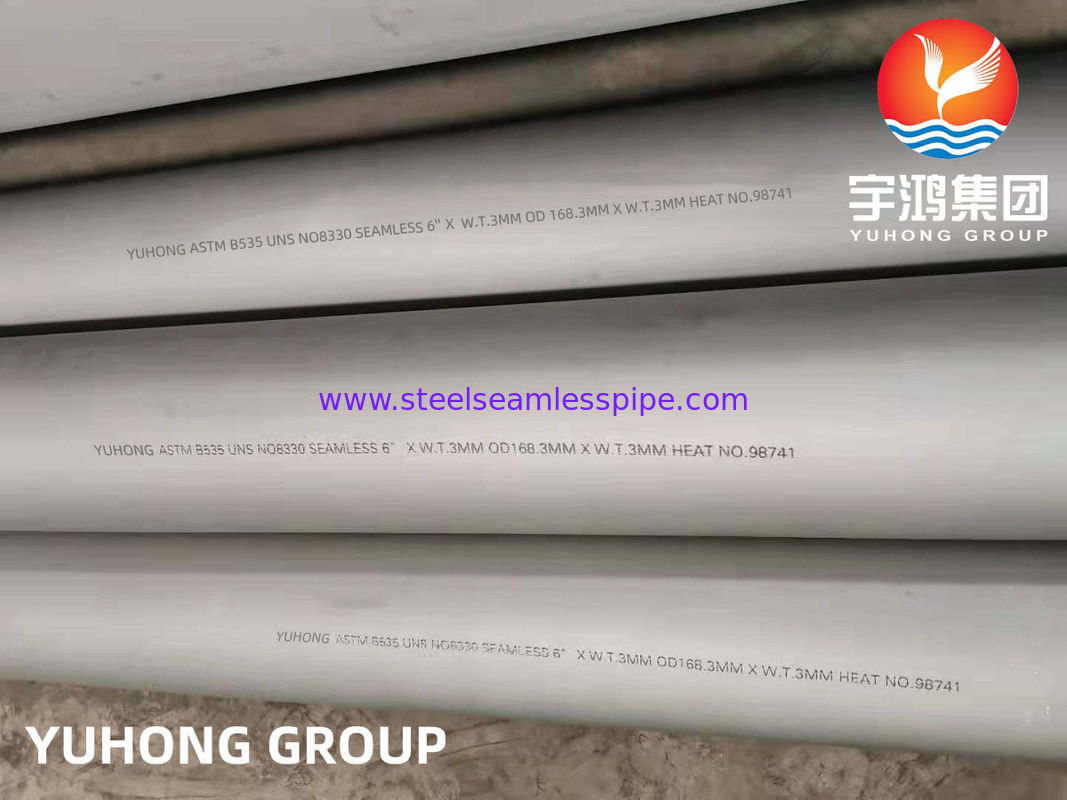 ASTM B535 Alloy 330 Seamless Pipe for High-Temperature Service with Carburization Resistance