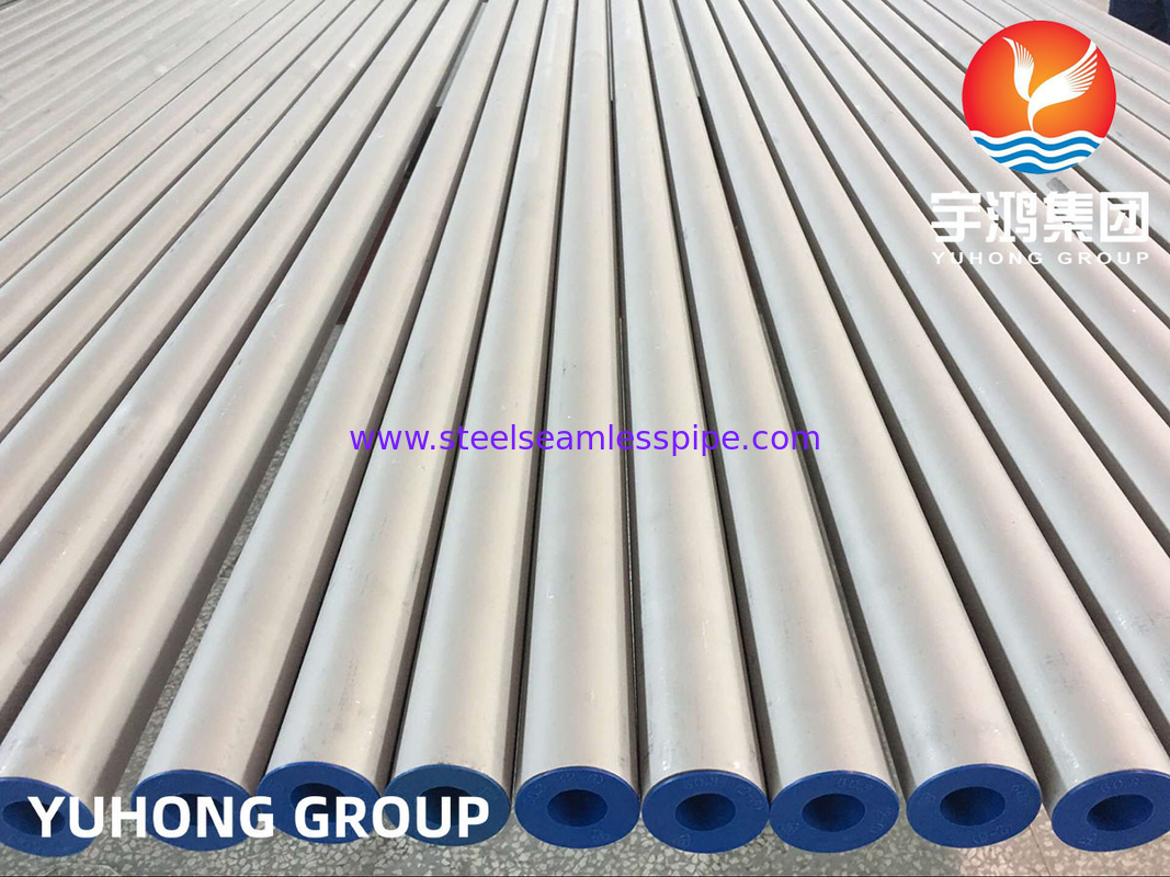 ASTM A312 / SA312 TP321 Stainless Seamless Pipe Plain End  Pickled And Annealed
