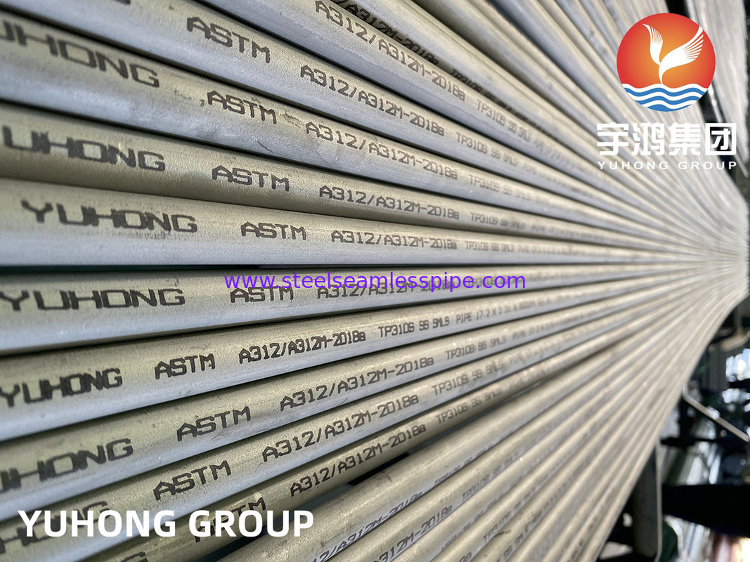 Straight Large Stainless Steel Pipe / SS 310SSeamless Pipe High Durability,ABS, GL, DNV, NK, PED, AD2000, GOST9941-81, C