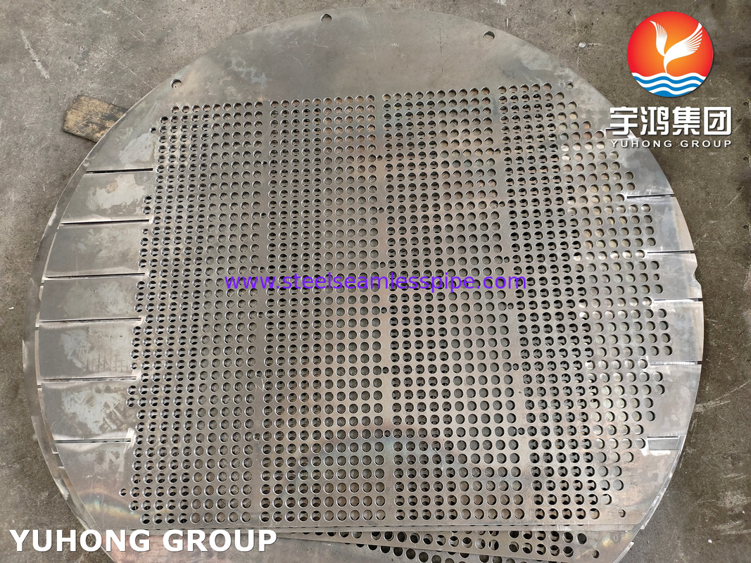 ASTM A266 (ASME SA266) Gr.2 Carbon Steel Baffle Plate Tubesheet for Steam Turbine