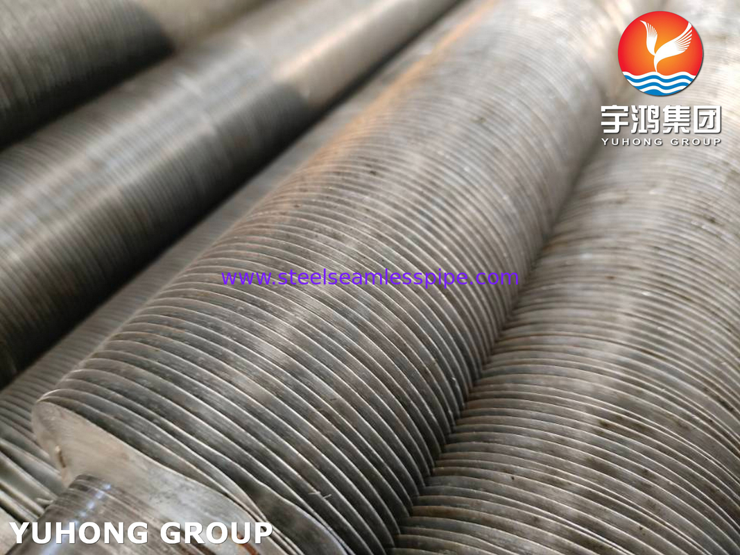 ASTM A179 A1060 Carbon Steel Embedded G Type Fin Tube For Air Cooling NDE Available