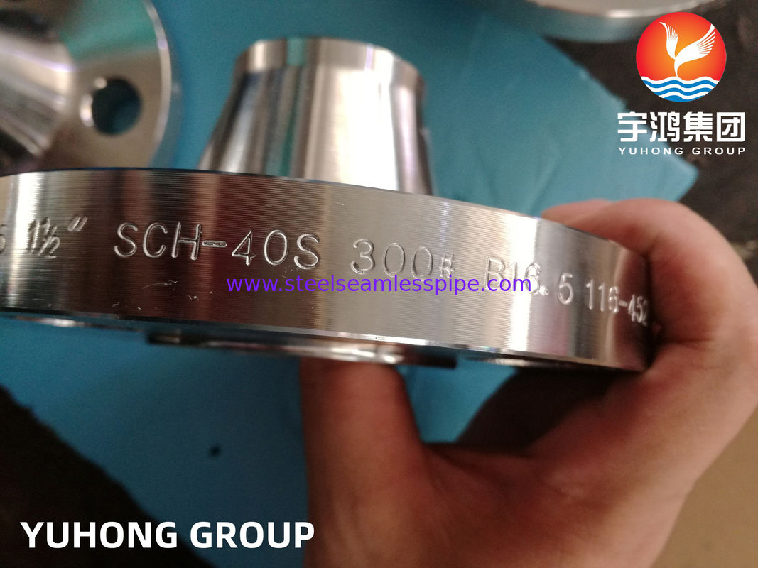 Nickel Alloy Steel Flange B564 Alloy825 Alloy 625 WNRF Flange Diameter Class 150 - 2500 Mechanical Parts
