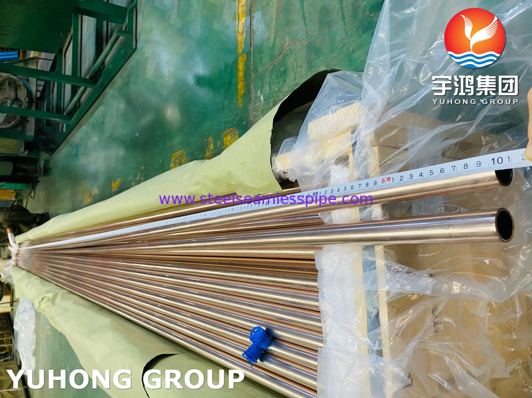 ASME SB111 C70600, CU/NI 90/10 Copper-Nickel Tube for Heat Exchanger