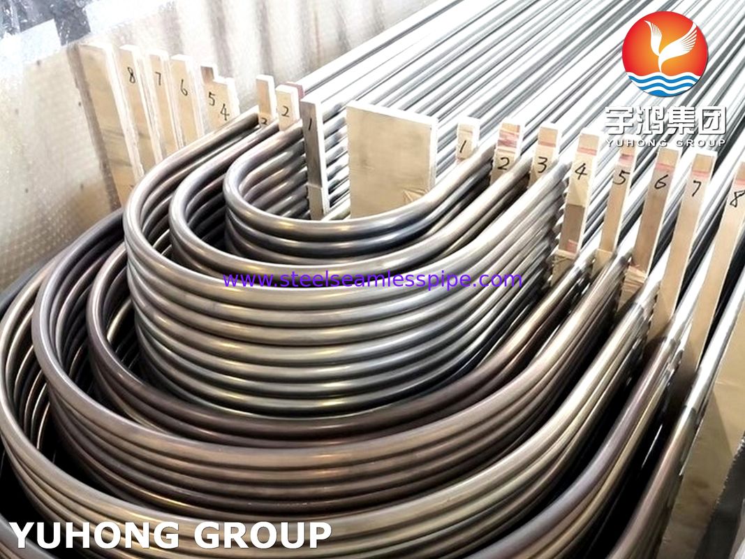 Stainless Steel Seamless ASTM A213 / ASME SA213 TP321 / TP321H / TP347H Boiler U Bend Tube