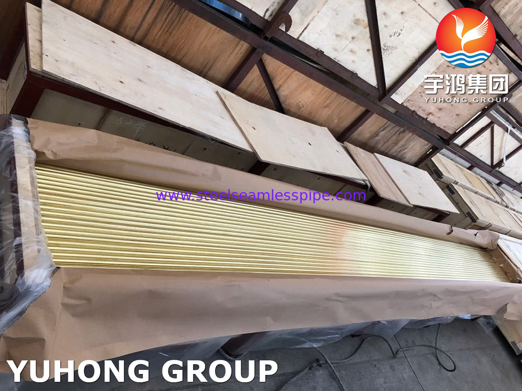 Copper Nickel  Tube  ASTM B111 C70600 C68700 C44300 Seamless Brass Admitary Water  Tube  Heat Exchanger ,Condenser