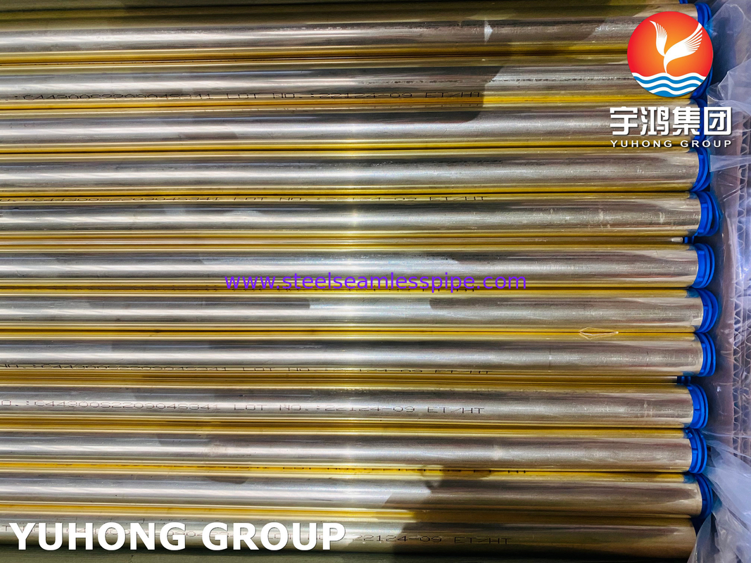 Copper Nickel  Tube  Admiralty Bass Tube  ASTM B111 C70600 C68700 C44300 Heat exchangers, Condensers, Cooling systems Application