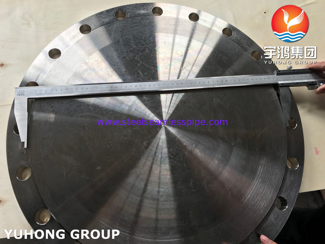 Monel 400 Flange ASTM B564 UNS N04400 Nickel Alloy Blind Flange Forged Pipe Flange