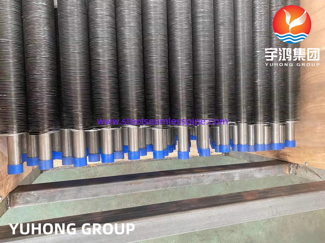 ASME SB163 N04400 Tube With Aluminum Fin G-Type Embedded Finned Tube For Heat Exchanger