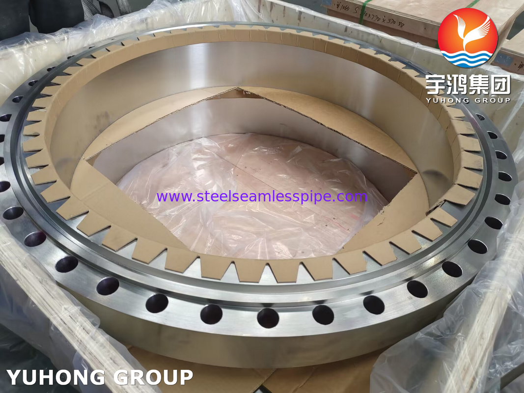Stainless Steel Flanges ASTM A182 F310, UNS S31000 Weld Neck RTJ Flange B16.5