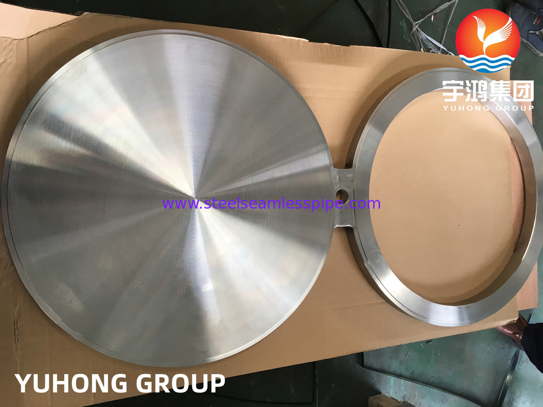ASTM A182/ASTM A240 F316L/SS316L Blind Spectacle, 8 Figure FLANGE B16.48 for Pipeline