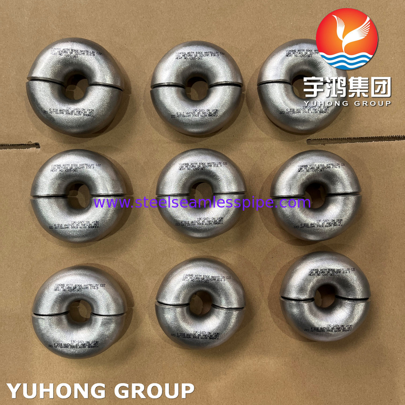 ASTM B366 UNS N06022, Hastelloy C22 Nickel Alloy Steel 180 Deg SR Return Bends B16.9