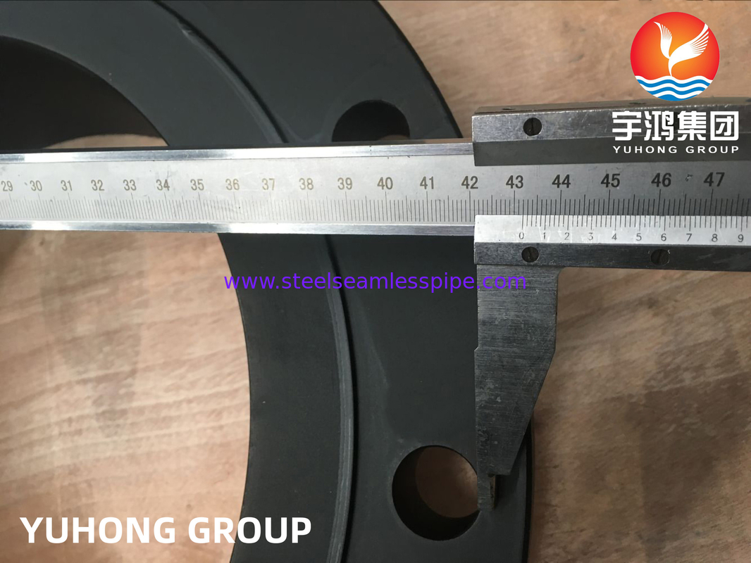 Carbon Steel ASME SA105 Black Steel Slip On / Blind Flange For Pipeline Application