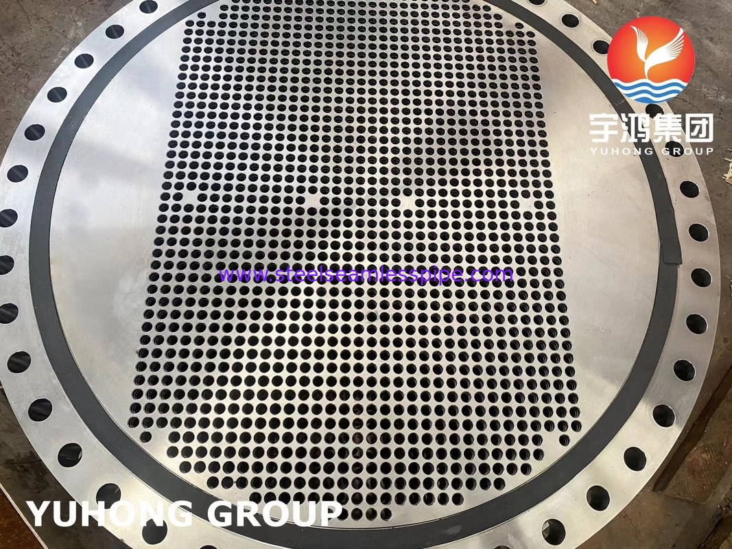 ALLOY STEEL A182 F11 F22 TUBESHEET FORGED TYPE FOR HEAT EXCHANGER