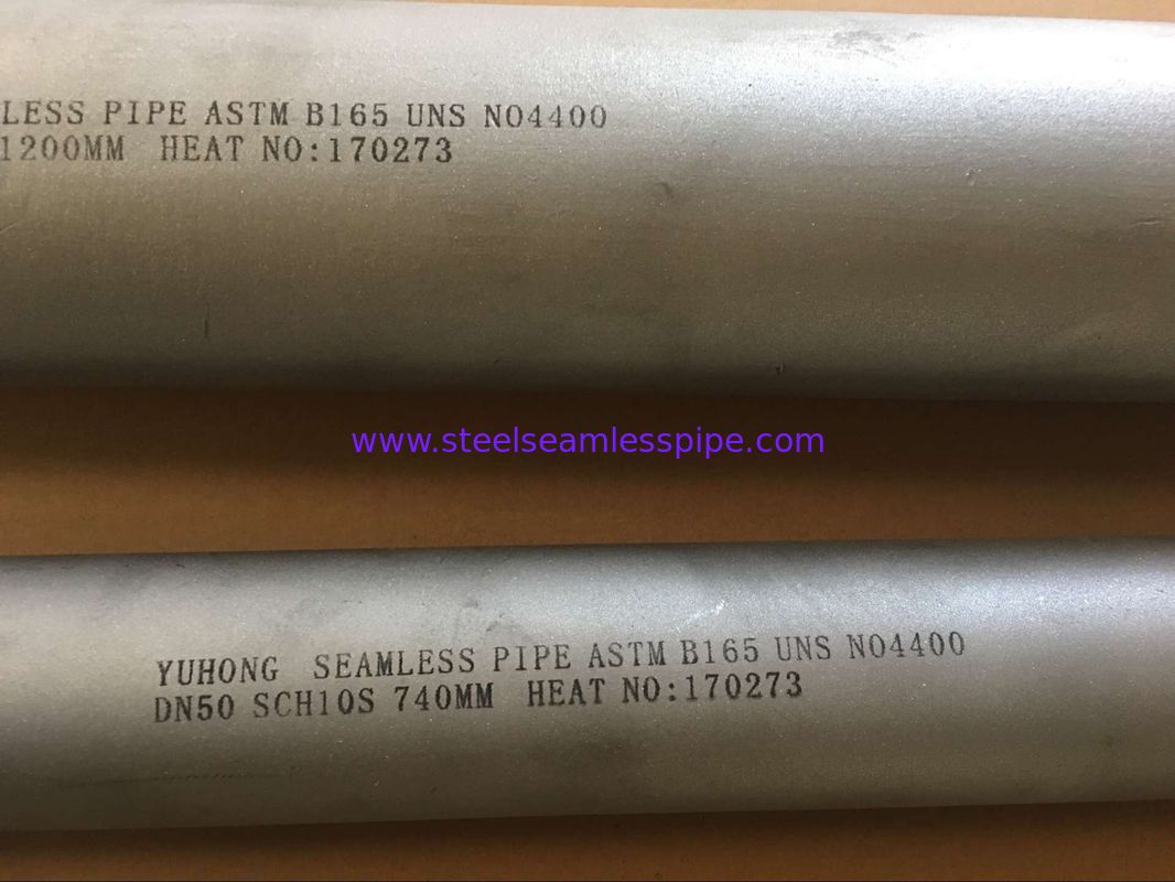 Monel 400 (2.4360) Seamless Pipe , B163/ B730 , B165/B725 , Solid and Annealed , 100% UT &amp; ET &amp; HT