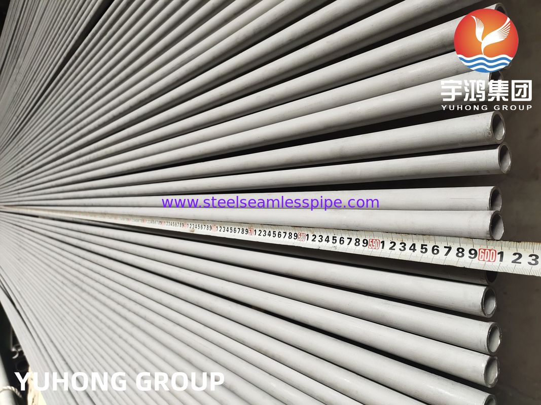 EN 10216-5 1.4541, TP321 Stainless Steel Seamless Tube, Pickled Surface, Heat Exchanger Tube