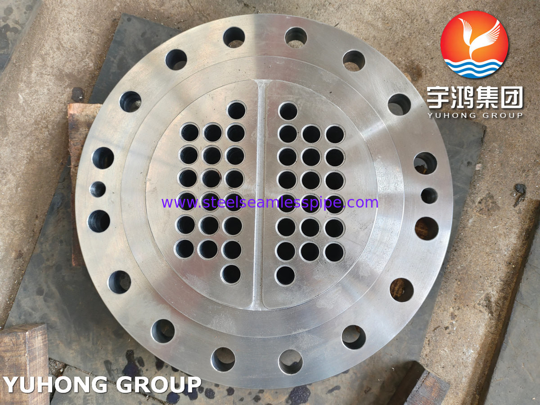 ASTM A266 / ASME SA266 Gr.2N Carbon Steel Forged Tubesheet Heat Exchanger Parts