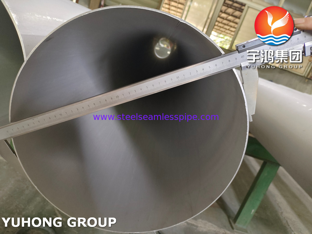 EN10217-7 1.4404 TP316L Stainless Steel Welded Pipe for Waste Water Treatment Plant
