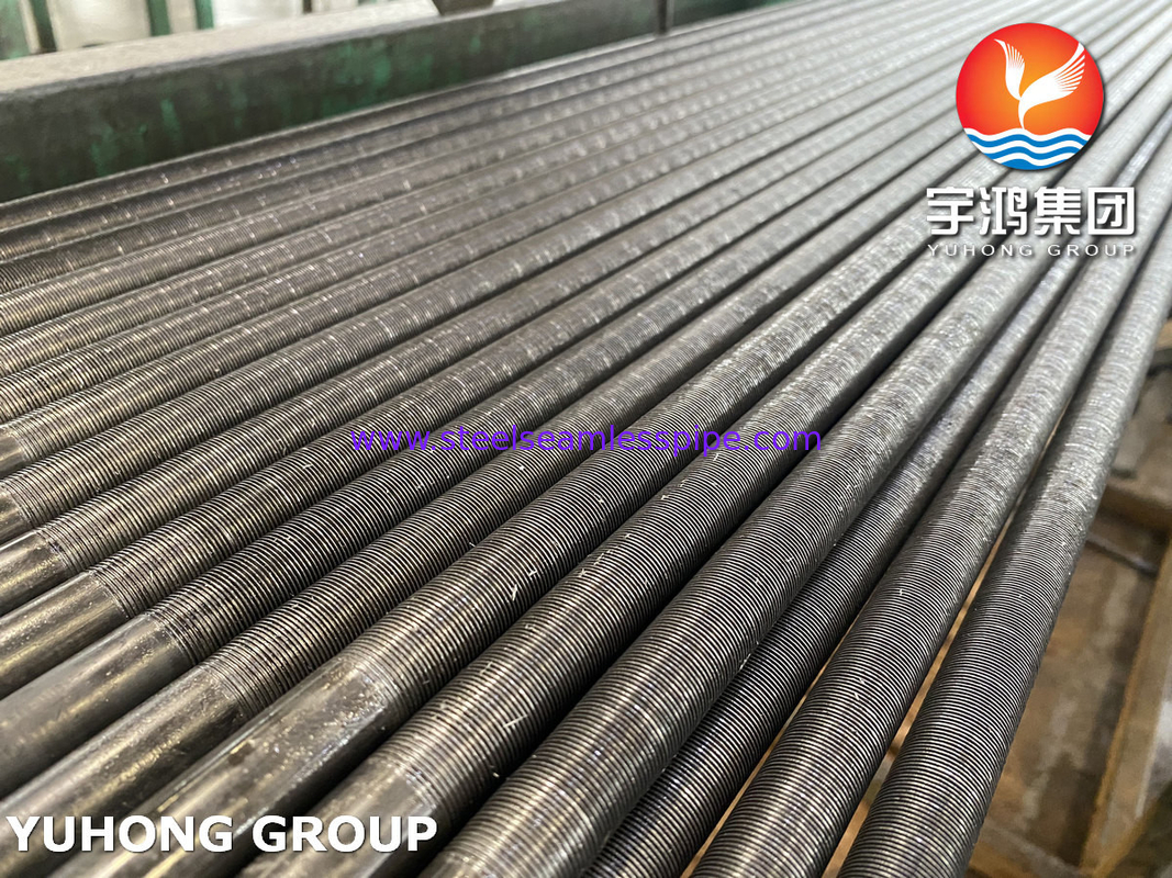Extruded Fin Tube , ASTM A179 Carbon Steel Low Fin Tube For Air Coolers