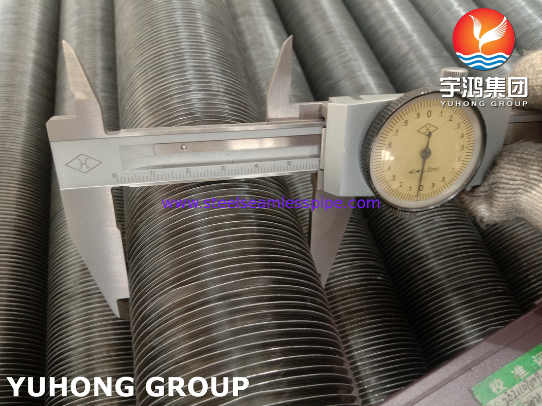 ASME B163 N04400 G Type Fin Tube Monel 400 with Aluminium FIN For Air Conditing