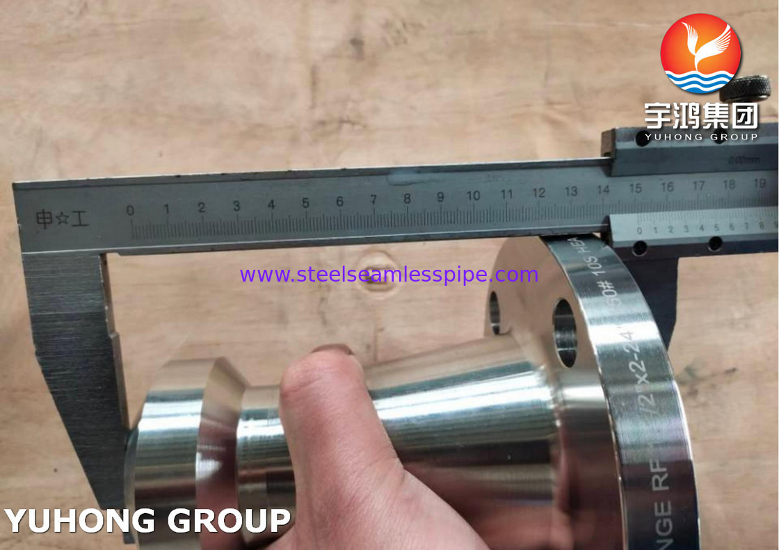 UNS S32750 F53 Welding Neck Flange Class 150 Chloride Resistant Seawater Desalination NACE MR0175​