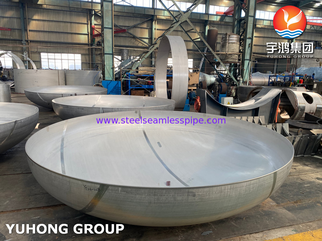 A516 GR.70 Elliptical Heads Torispherical Heads Tank Caps For Heat Exchanger Parts.