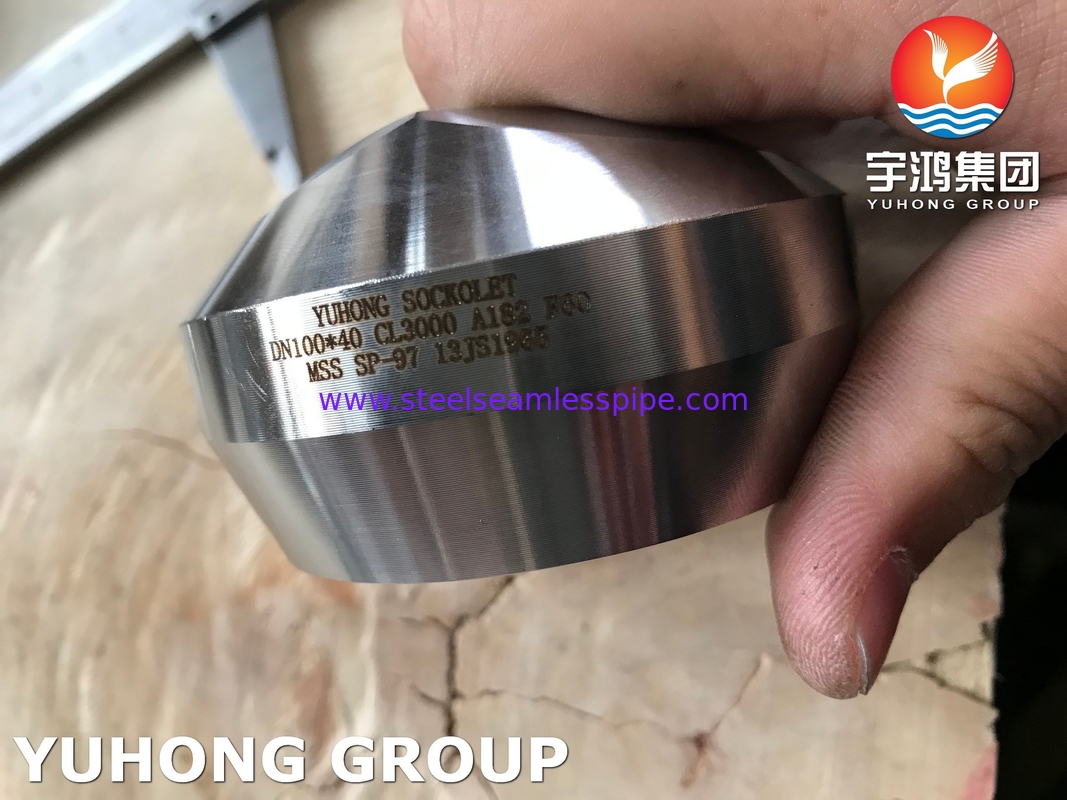ASTM A182 F60, UNS S32205 Duplex Stainless Steel Sockolets Weldolets Class3000 MSS SP-97