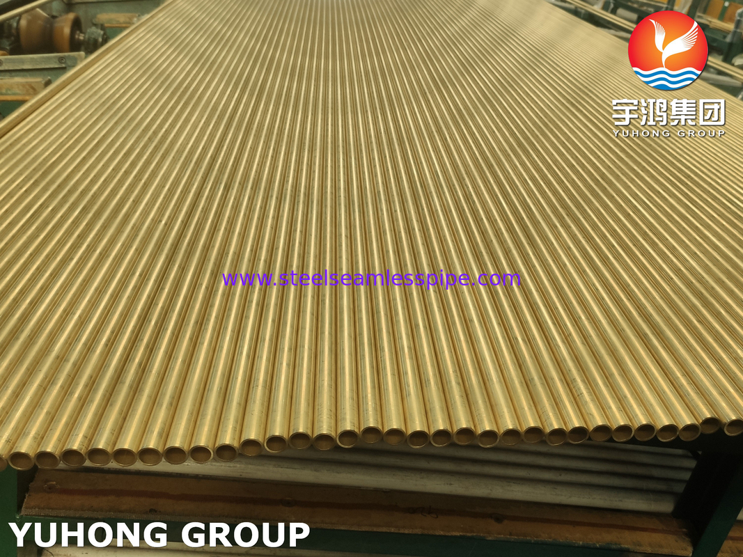 Copper Alloy Seamless Tubing Cupro Nickel Pipes And Tubes ASTM B111 C10200 C70400 C70600