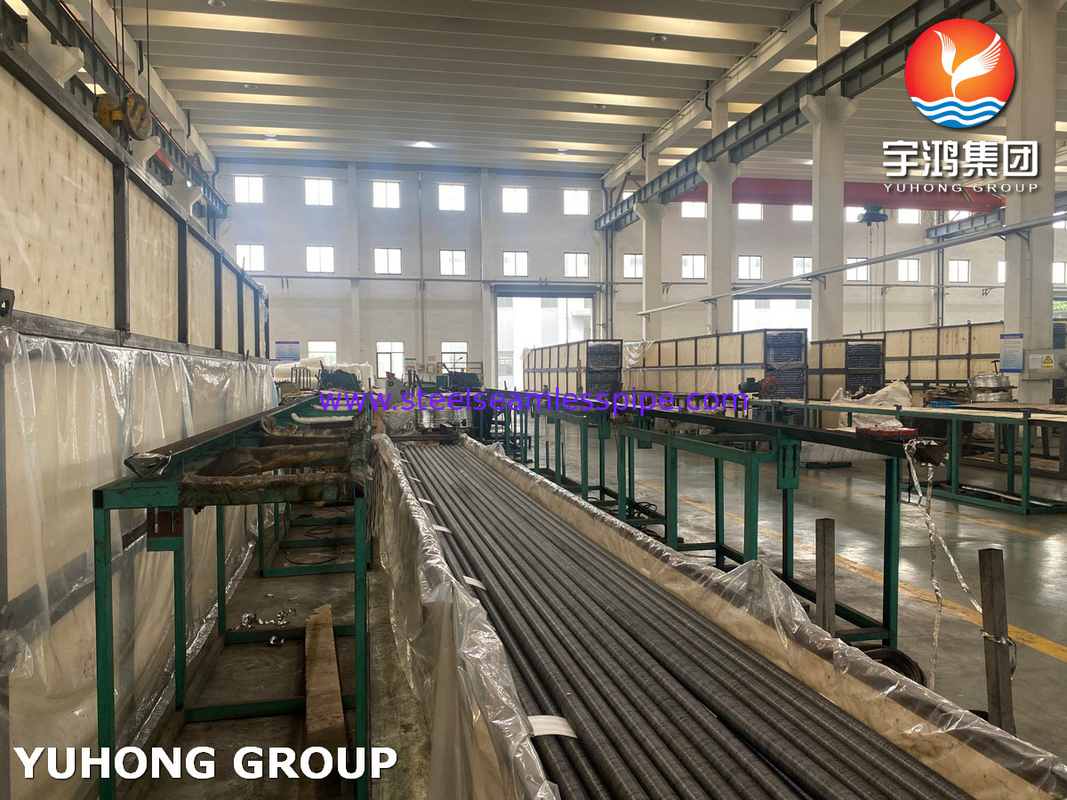 Embedded G Type Finned Tube: SA210 GR.A1 Base, Al 1060 Fins, NACE MR0175 Certified