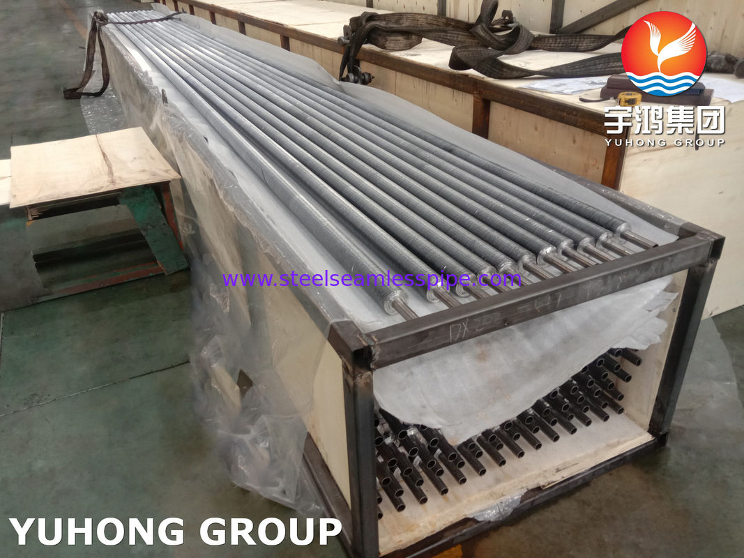 Customized Finned Tube For Heat Exchangers With Aluminum Fin Material And G/L/KL/HFW Fin Type