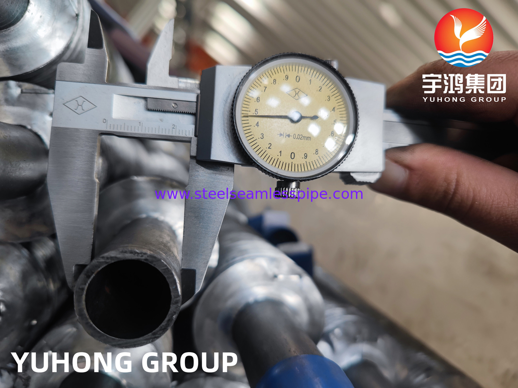 Embedded G Finned Tube ASTM A179 Carbon Steel Tube +AL 1060 Fins for Air Preheater