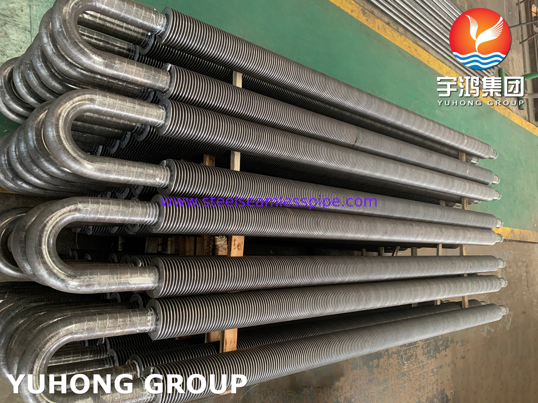 A106 GR.B Studded Fin Tube, HFW Type Fin Tube, Steam Reforming Furnace