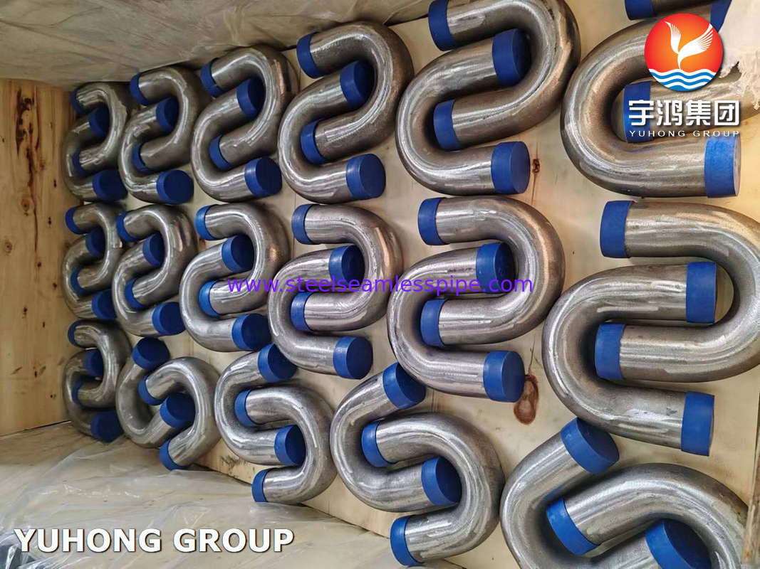ASME SA192 Carbon Steel Seamless U Bend Tubes For Oil Furnace and Heat Exchanger