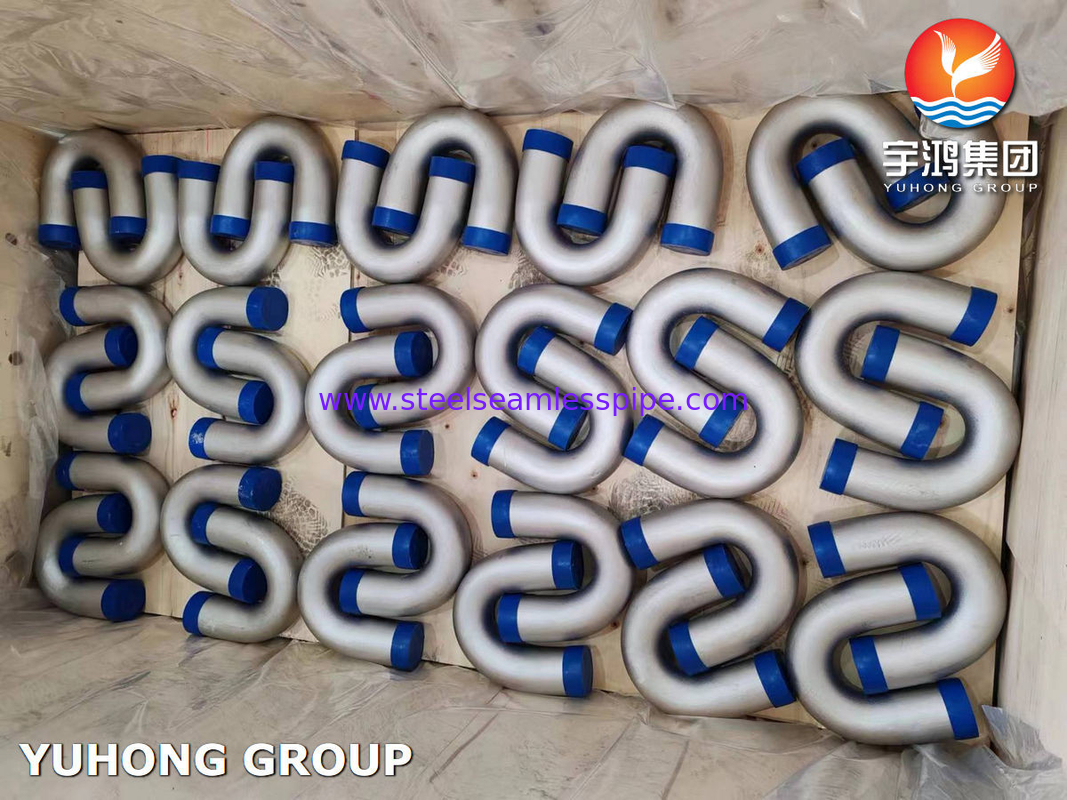 ASME SA213 TP316L 1.4404 Stainless Steel U Bend Heat Exchanger Tubes For Fired Heaters