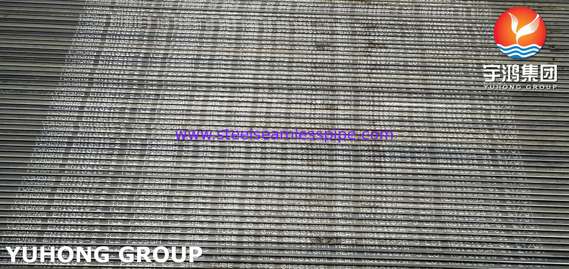 EN10216-2 TC2 P235GH 1.0345 Seamless Alloy Steel Tubes For Caldera Boiler
