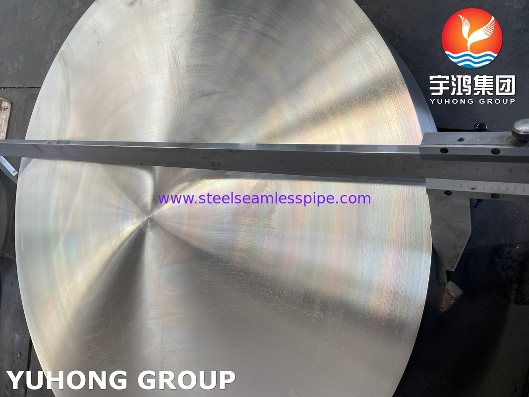 ASME SA965 F304 Disk And SA266 GR.2 Ring For Heat Exchanger Part