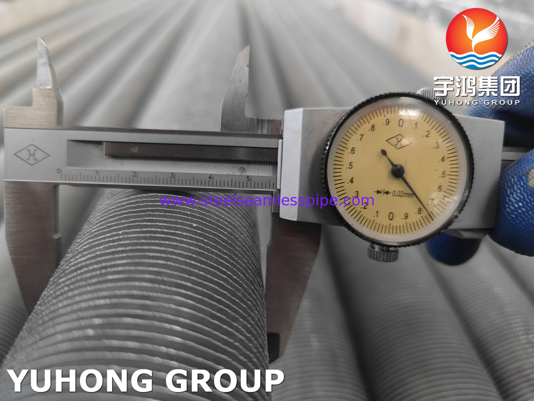 EN 10217-7 1.4301 Extruded AL Fin Tube For Medical Sterilization Equipment